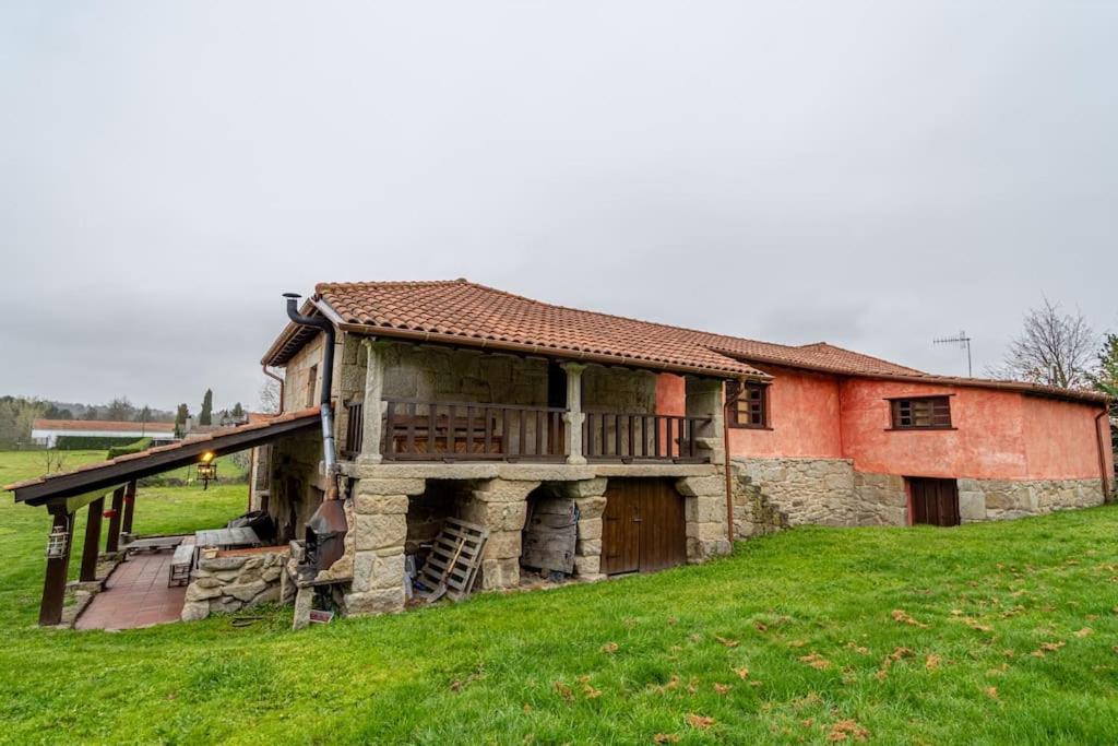 Casa De Campo Con Piscina, Entera O Por Habitaciones Amoeiro Zewnętrze zdjęcie